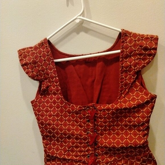 Reversible Corset tie Vest - Picture 5 of 5